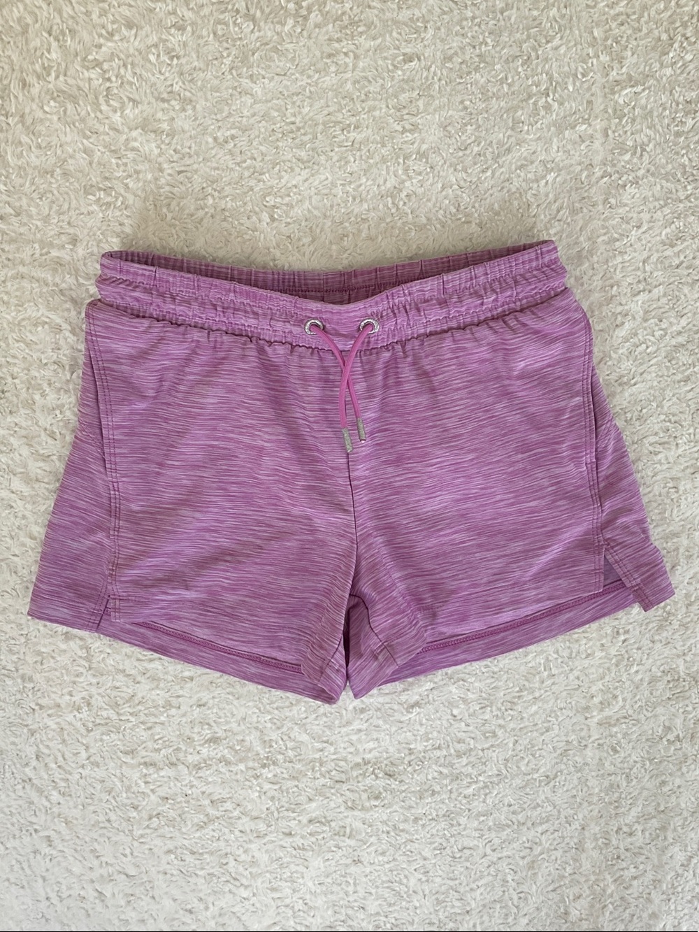 all in motion Lavender Heather Girls' Athletic Shorts